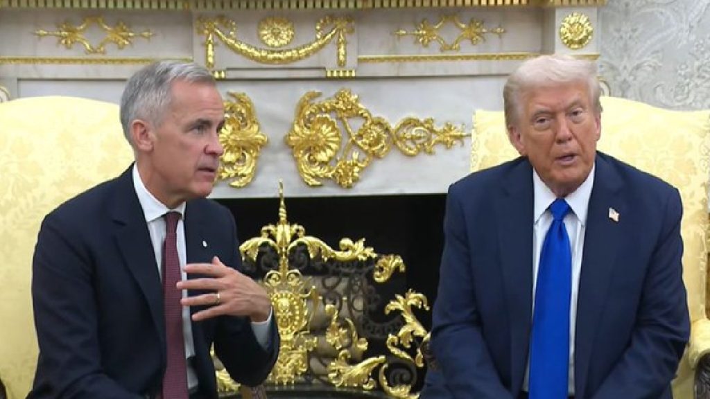 Canadian PM Carney praises Trump